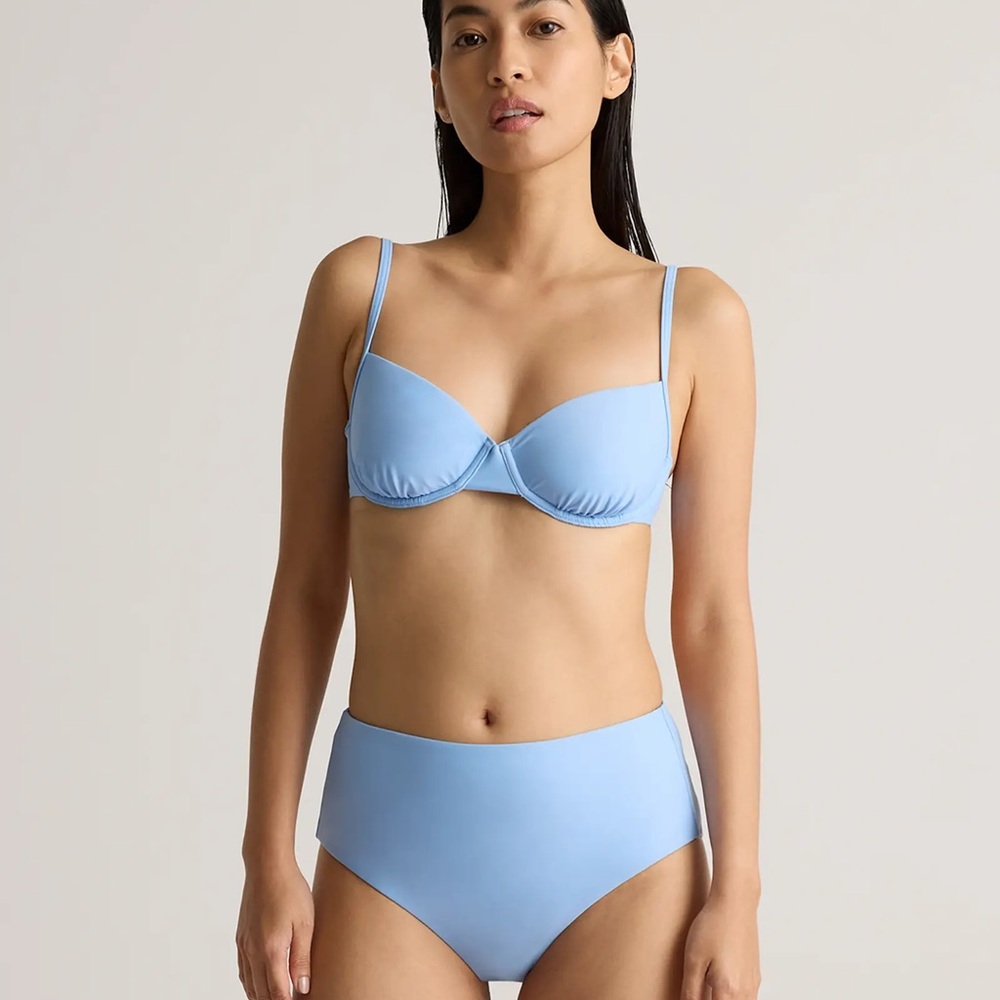 Quince Light Blue Bikini Bottom